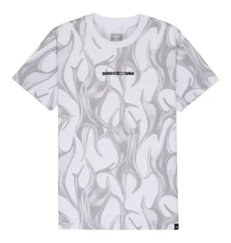Camisa de manga corta DC Liquid Fuego Heritage para niños
