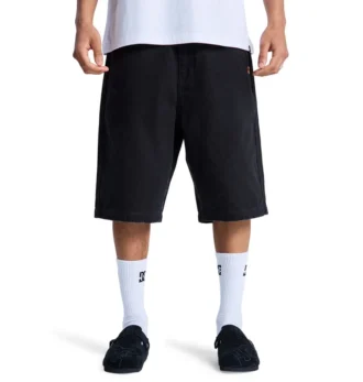 Pantalones cortos de 5 bolsillos desgastados para hombre