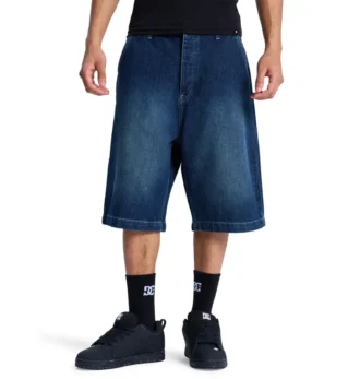 Pantalones cortos de mezclilla holgados para hombre Pantalones cortos de mezclilla holgados para hombre