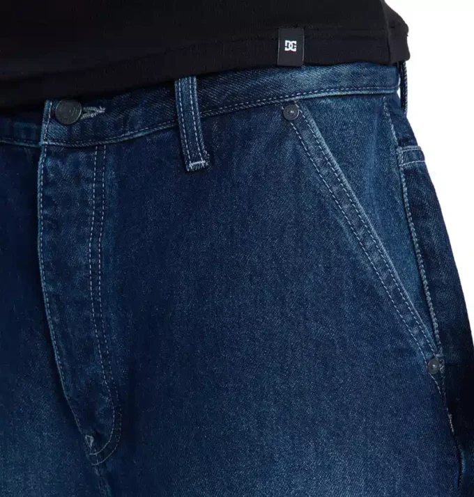 Pantalones cortos de mezclilla holgados para hombre Pantalones cortos de mezclilla holgados para hombre