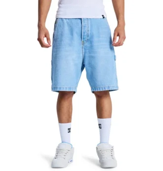 Pantalones cortos holgados de mezclilla Carpenter para hombre Pantalones cortos holgados de mezclilla Carpenter para hombre