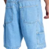 Pantalones cortos holgados de mezclilla Carpenter para hombre Pantalones cortos holgados de mezclilla Carpenter para hombre